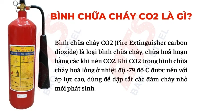 Bình chữa cháy CO2 là gì?