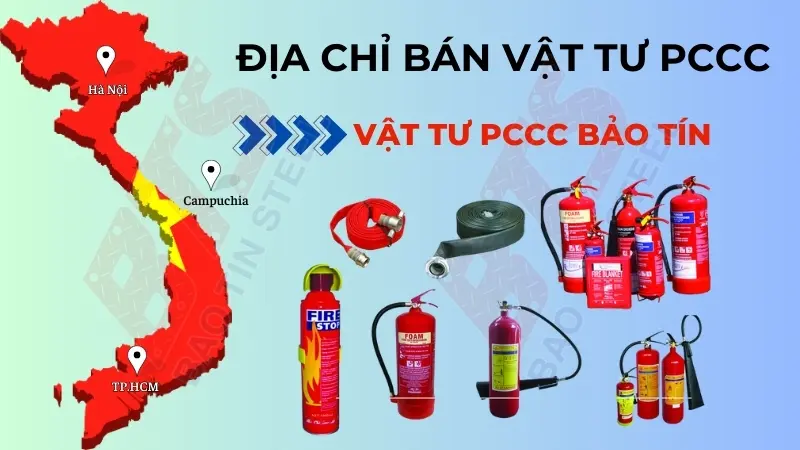 Địa chỉ cung cấp vật tư phòng cháy chữa cháy tại Hà Nội