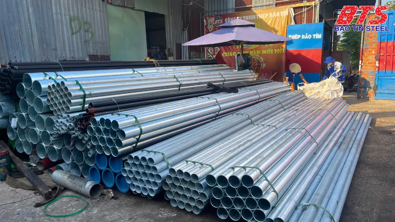 Ống thép mạ kẽm tại Thép Bảo Tín