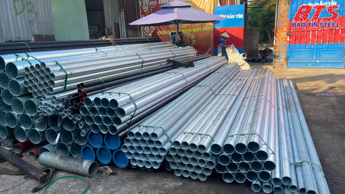 Ống thép mạ kẽm Hòa Phát chính hãng
