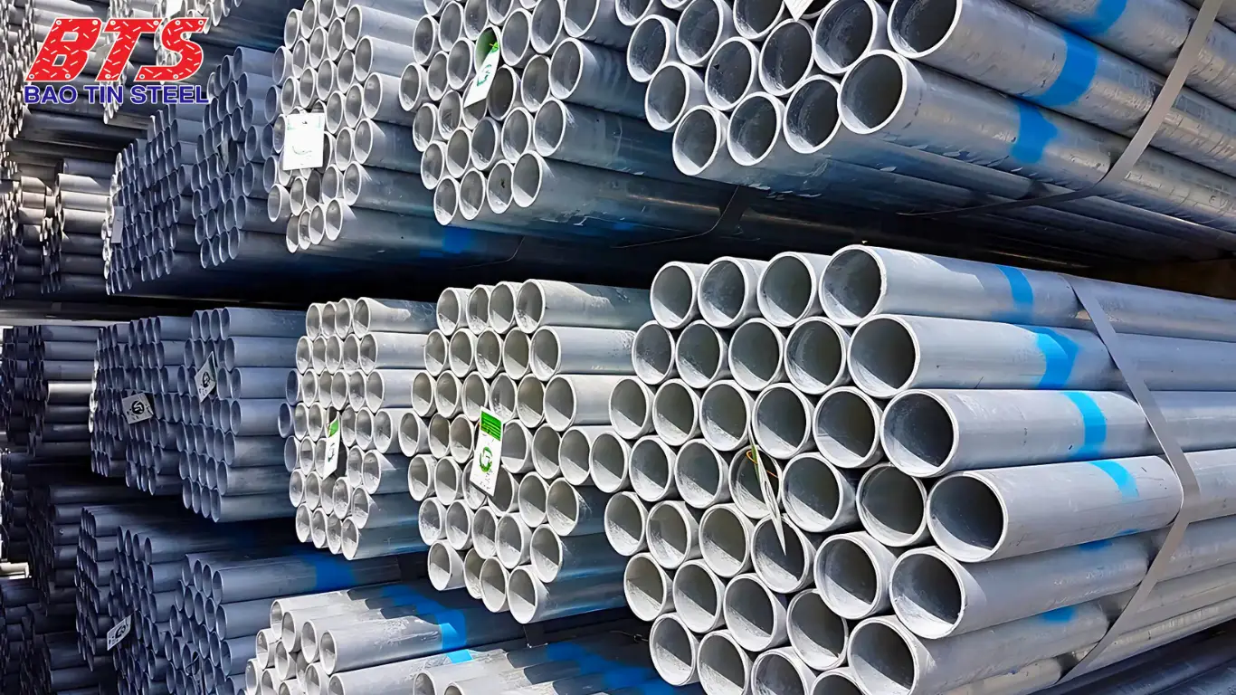 Quy cách phổ biến của ống thép Việt Đức