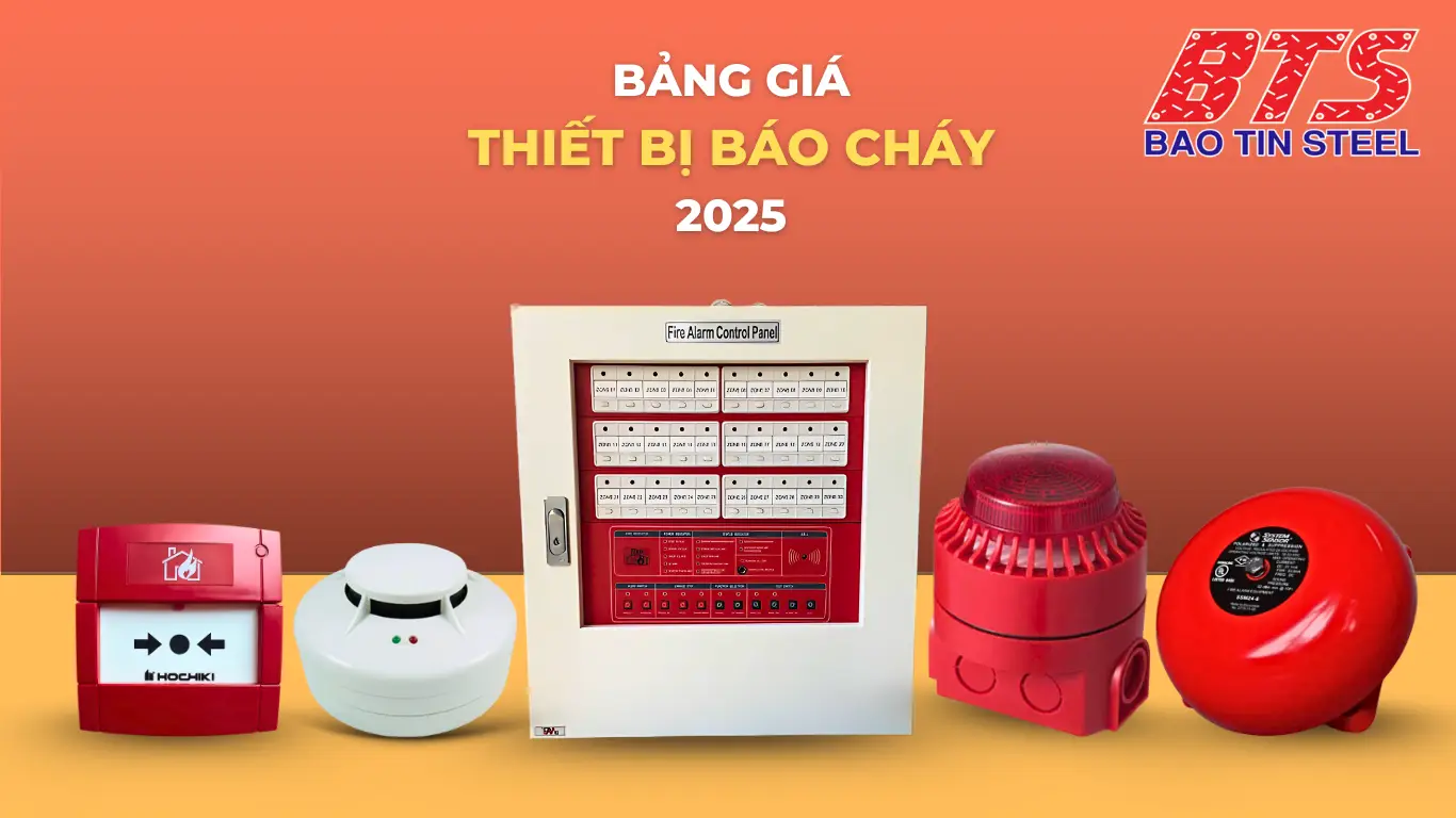 Giá thiết bị báo cháy mới nhất 2025