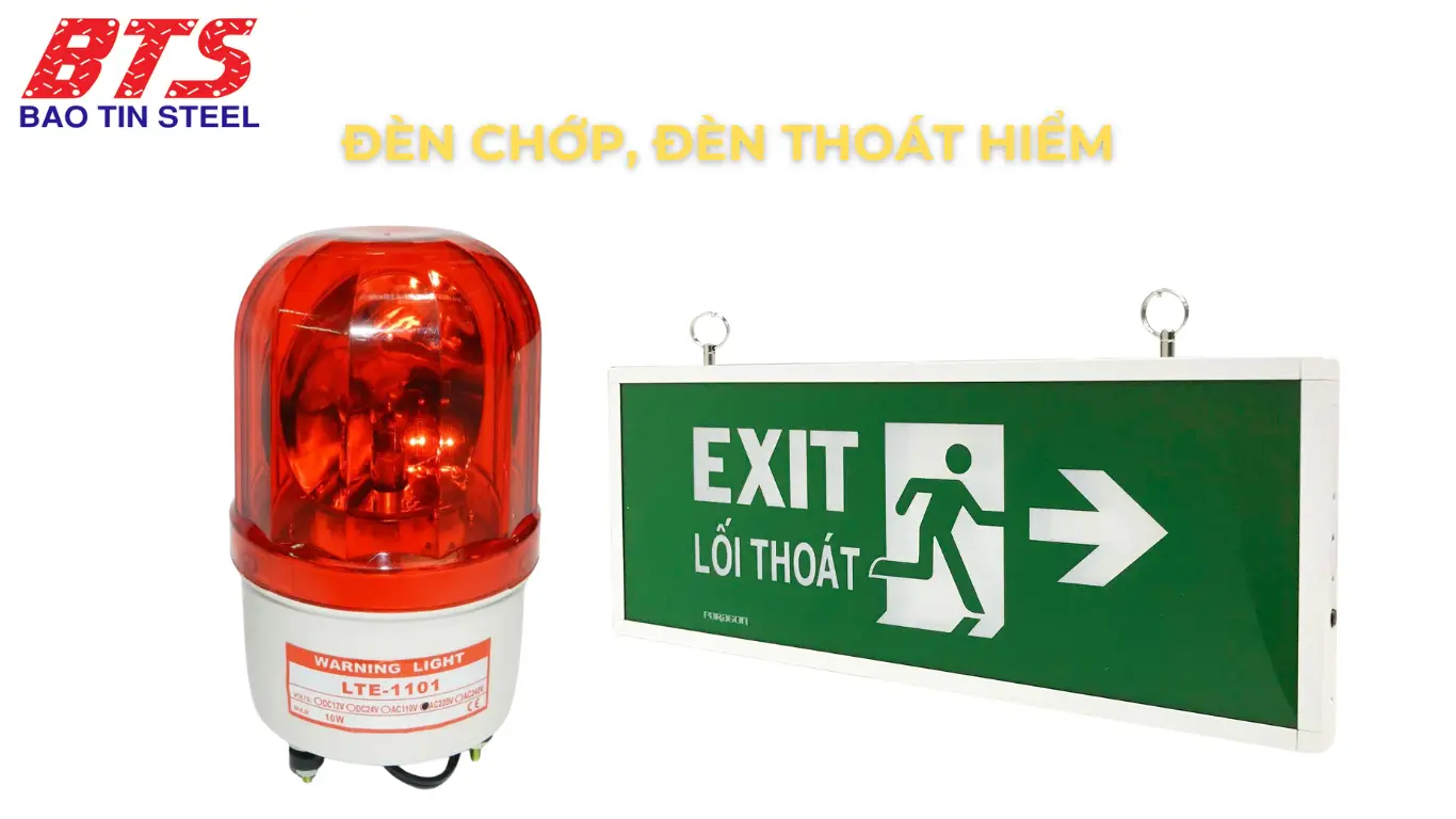 Đèn chớp, đèn thoát hiểm