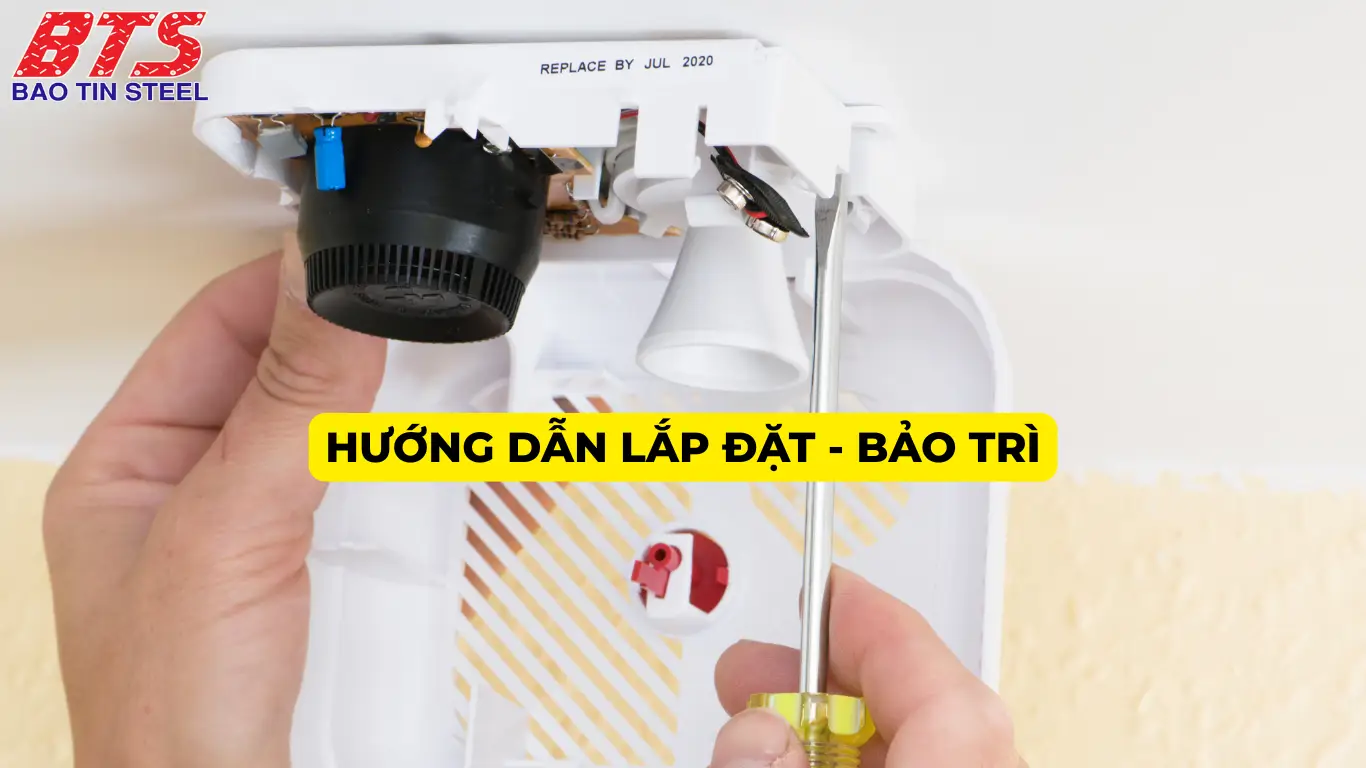 Hướng dẫn lắp đặt và bảo trì