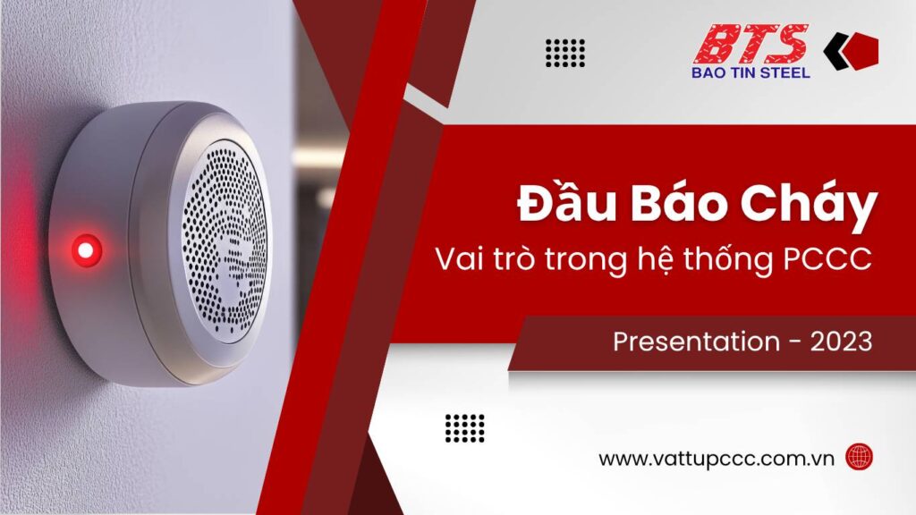 Đầu báo cháy là gì? Phân loại, tiêu chuẩn & ứng dụng trong PCCC